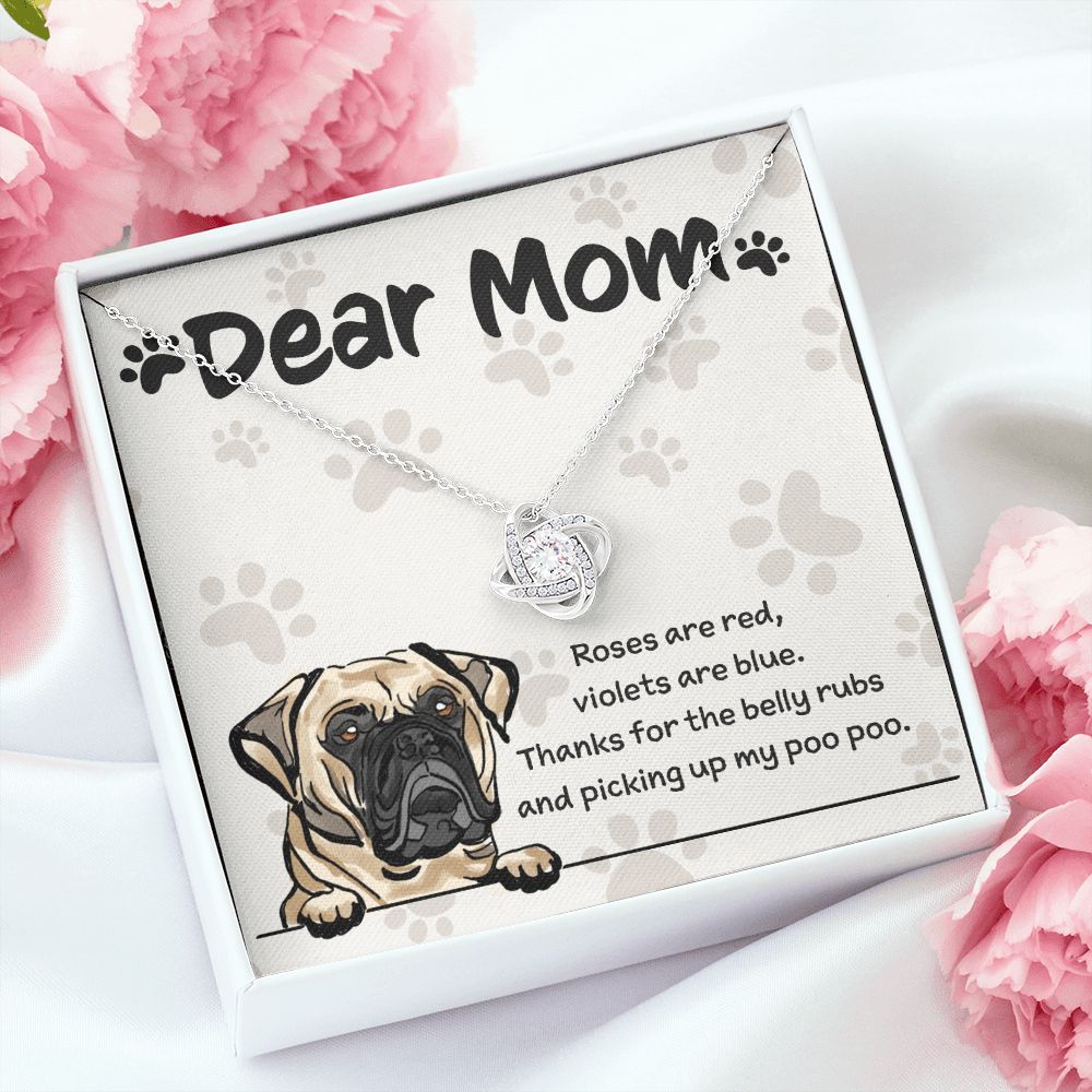 Pug Mom "Belly Rubs Poo Poo"