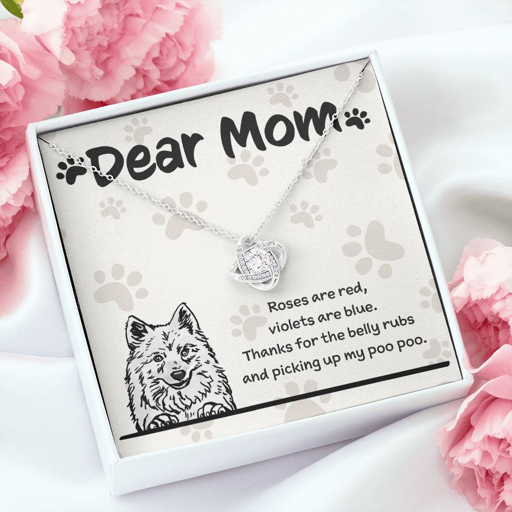 Pomeranian Mom "Belly Rubs Poo Poo"