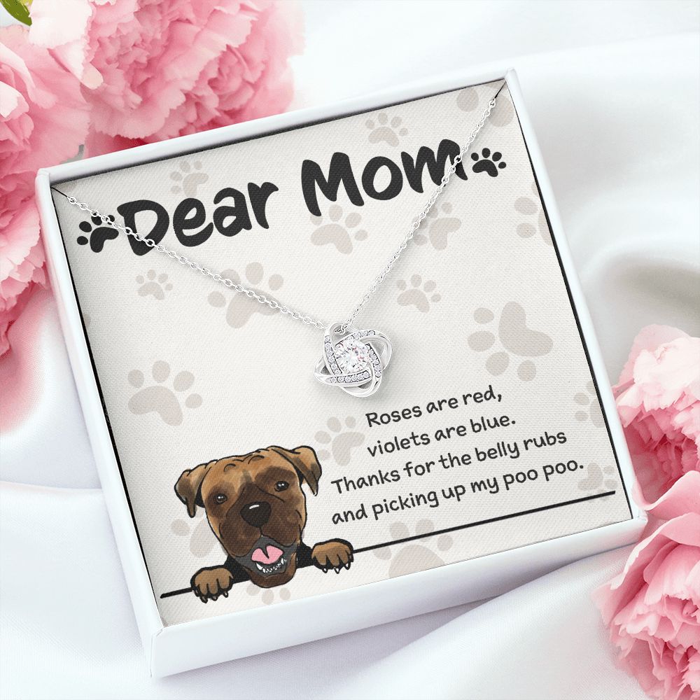Boxer Mom "Belly Rubs Poo Poo"