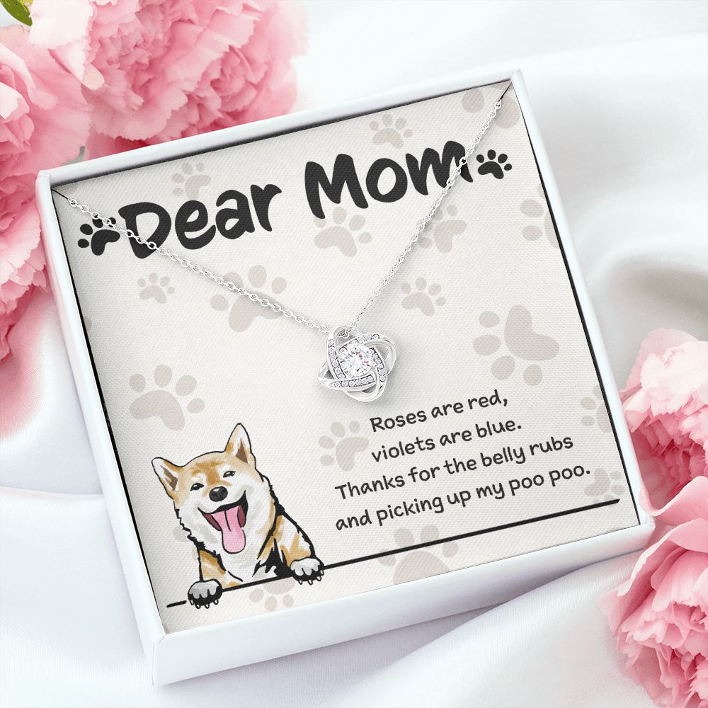 Shiba Inu Mom "Belly Rubs Poo Poo"