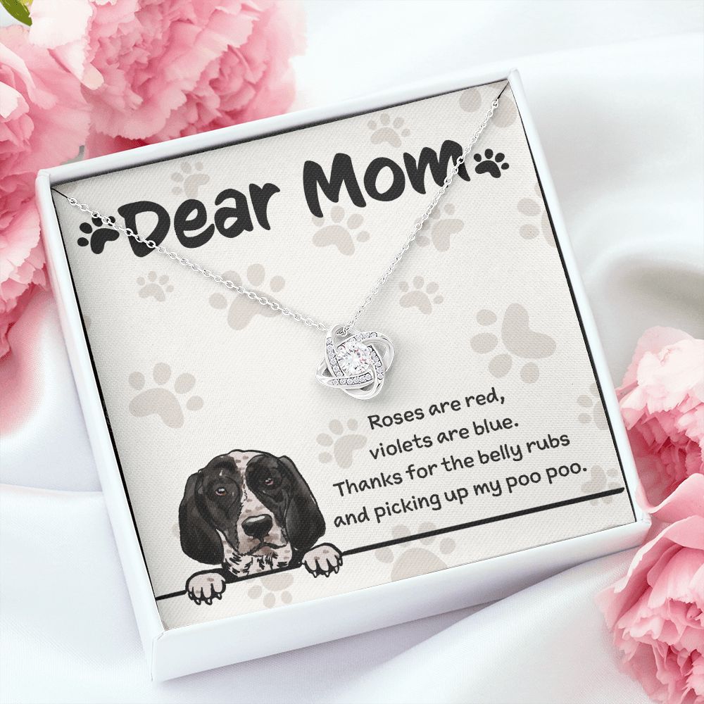 German Shorthaired Pointer Mom "Belly Rubs Poo Poo"