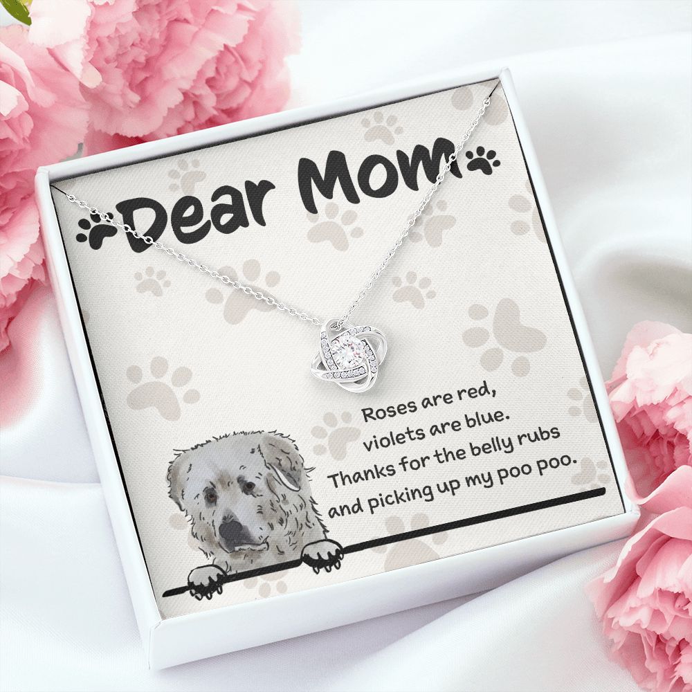 Great Pyrenees Mom "Belly Rubs Poo Poo"