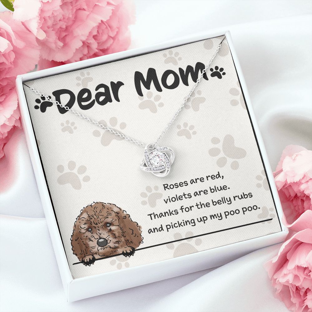 Poodle Mom "Belly Rubs Poo Poo"