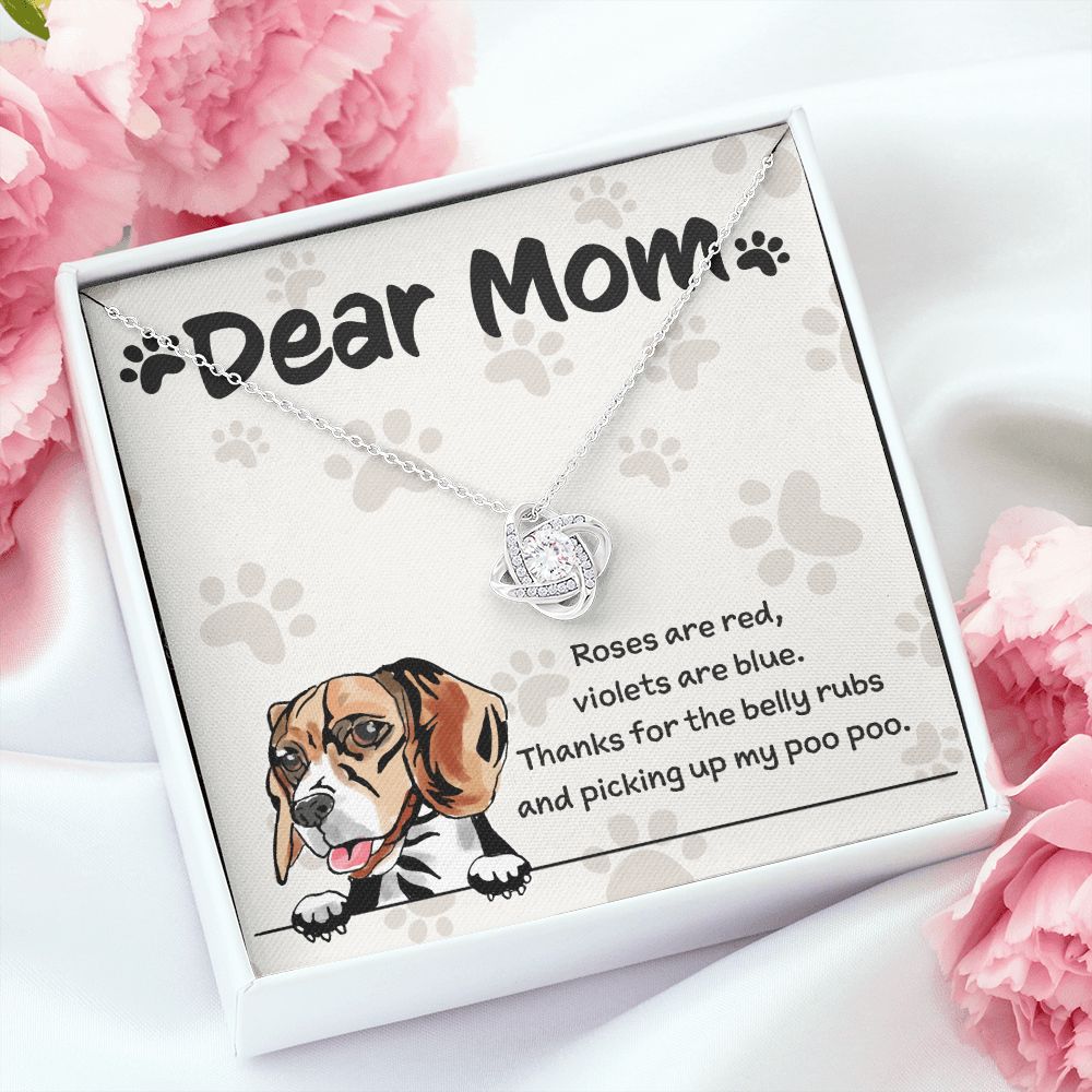 Beagle Mom "Belly Rubs Poo Poo"