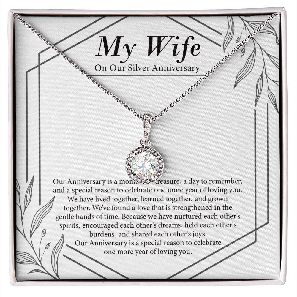 Moment Of Treasure eternal hope necklace front