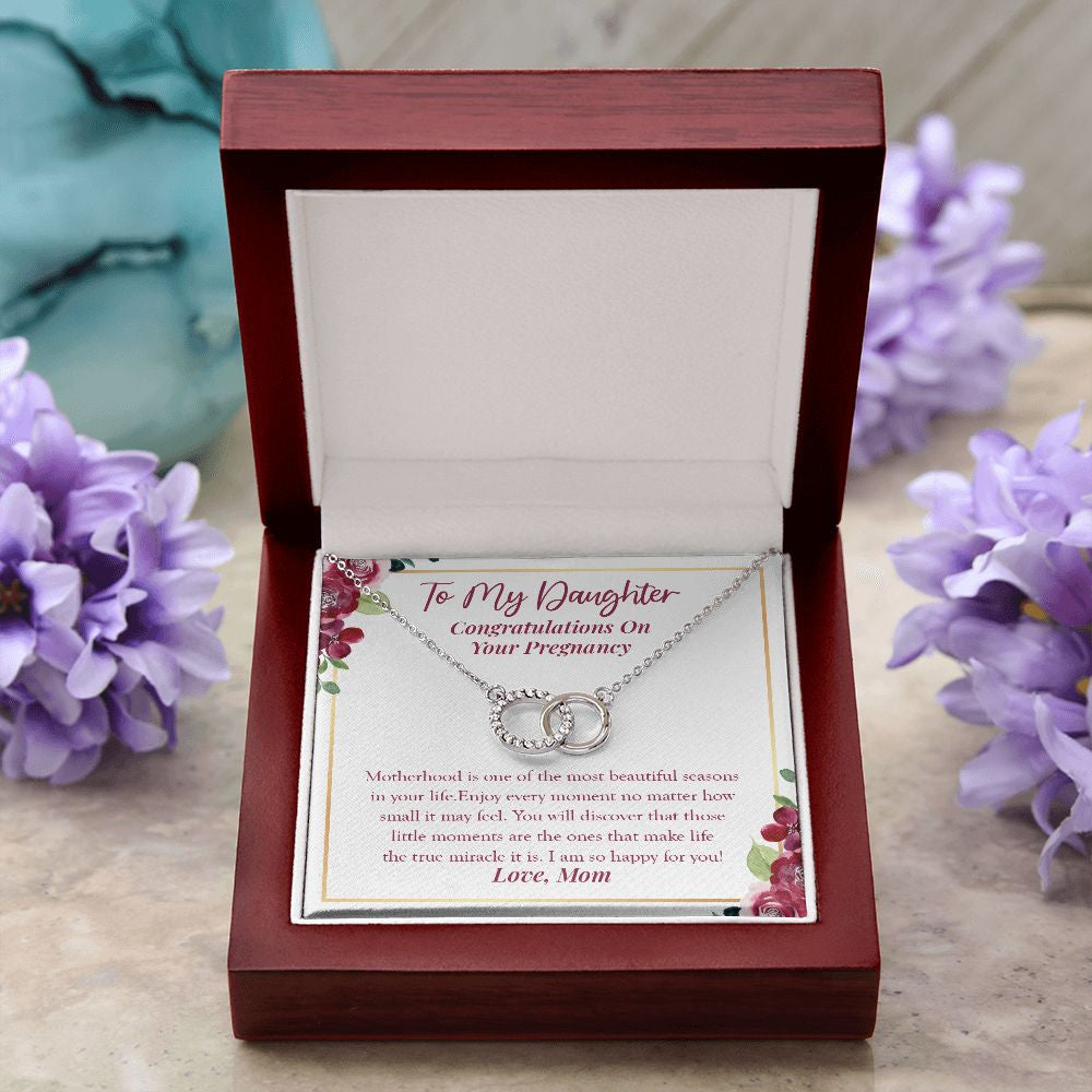 The Most Beautiful Season double circle pendant luxury led box purple flowers