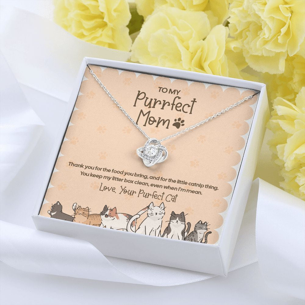 Even When I'm Mean love knot pendant yellow flower