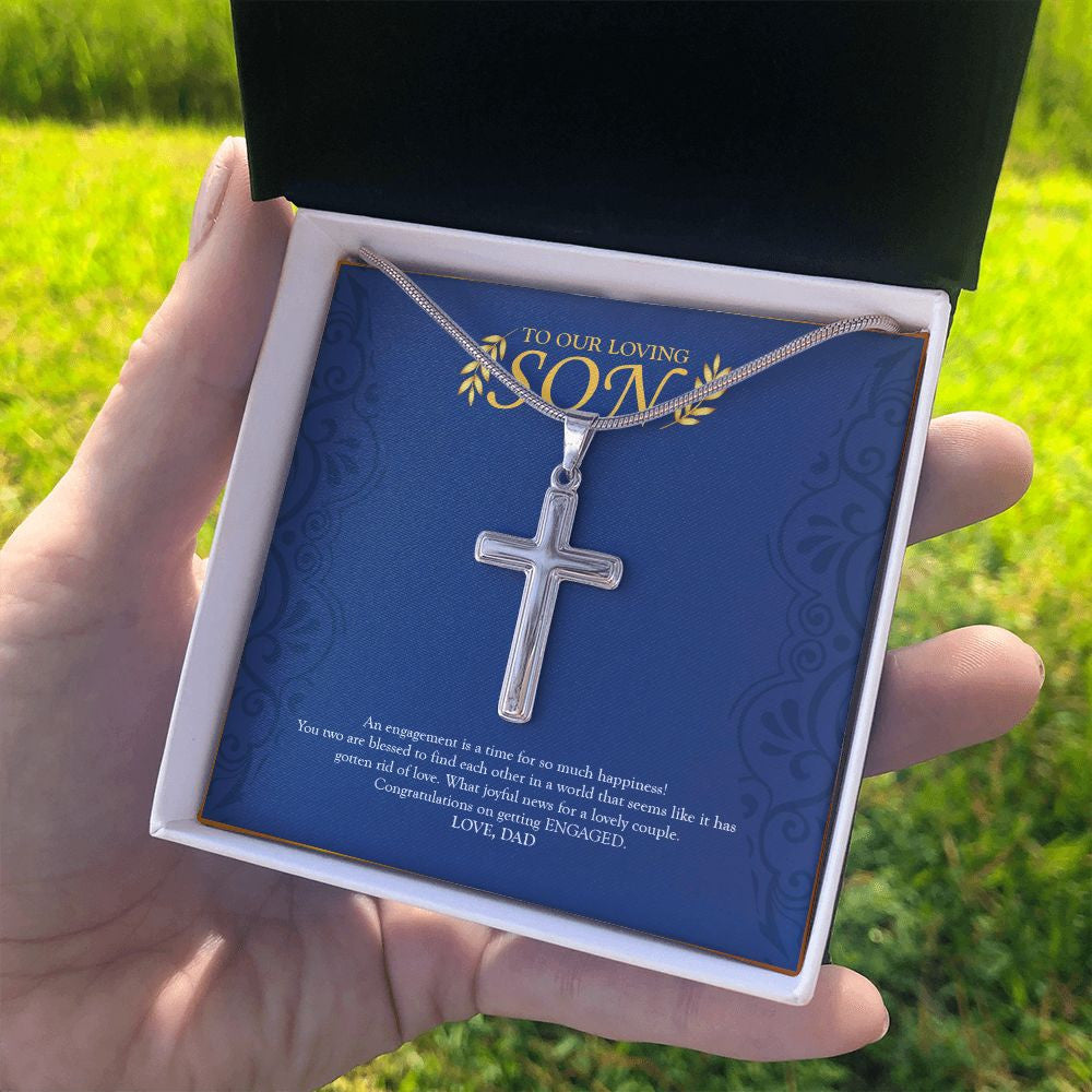 Blessed To Find stainless steel cross standard box on hand