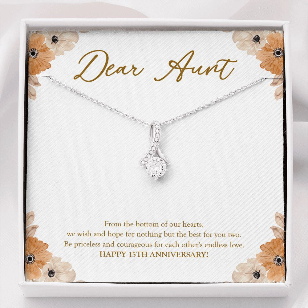 We hope For The Best alluring beauty necklace front
