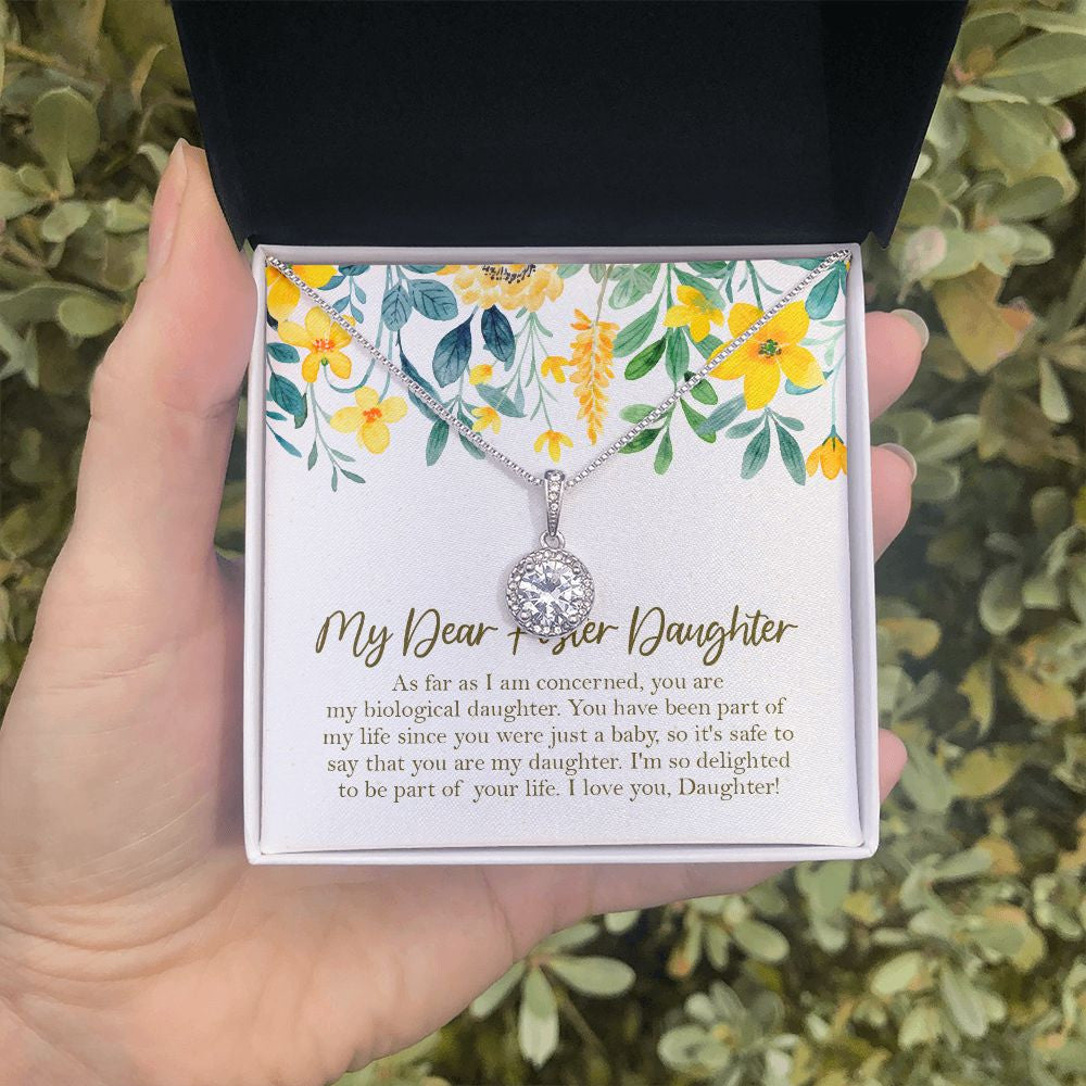 Been Part Of My Life eternal hope necklace in hand