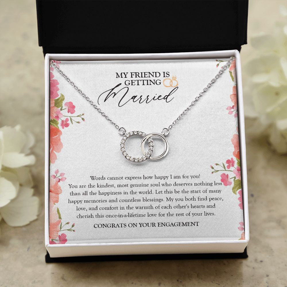 Most Genuine Soul double circle necklace close up