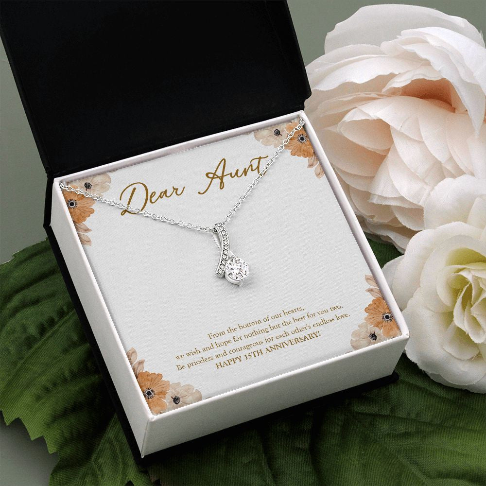 We hope For The Best alluring beauty pendant white flower