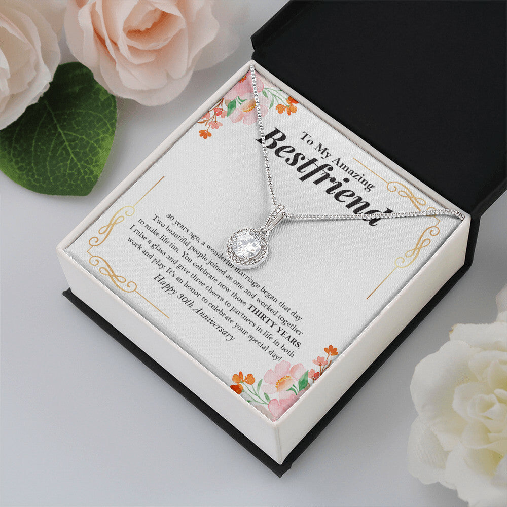 Golden Couple eternal hope pendant yellow flower