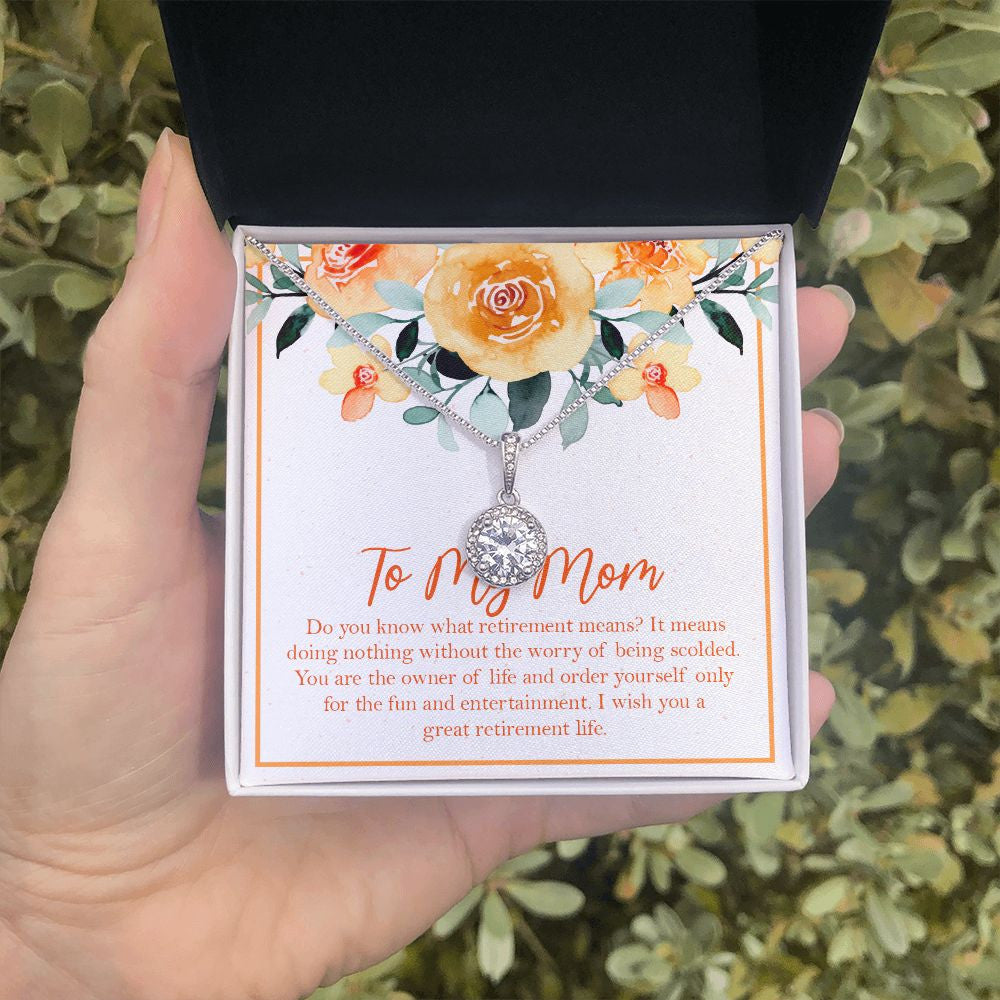 Owner Of Your Life eternal hope necklace in hand