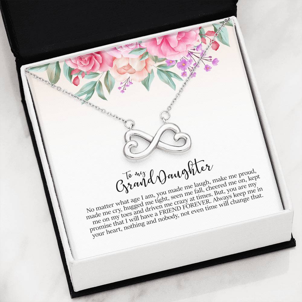 Friend Forever - Gift For Granddaughter Infinity Necklace