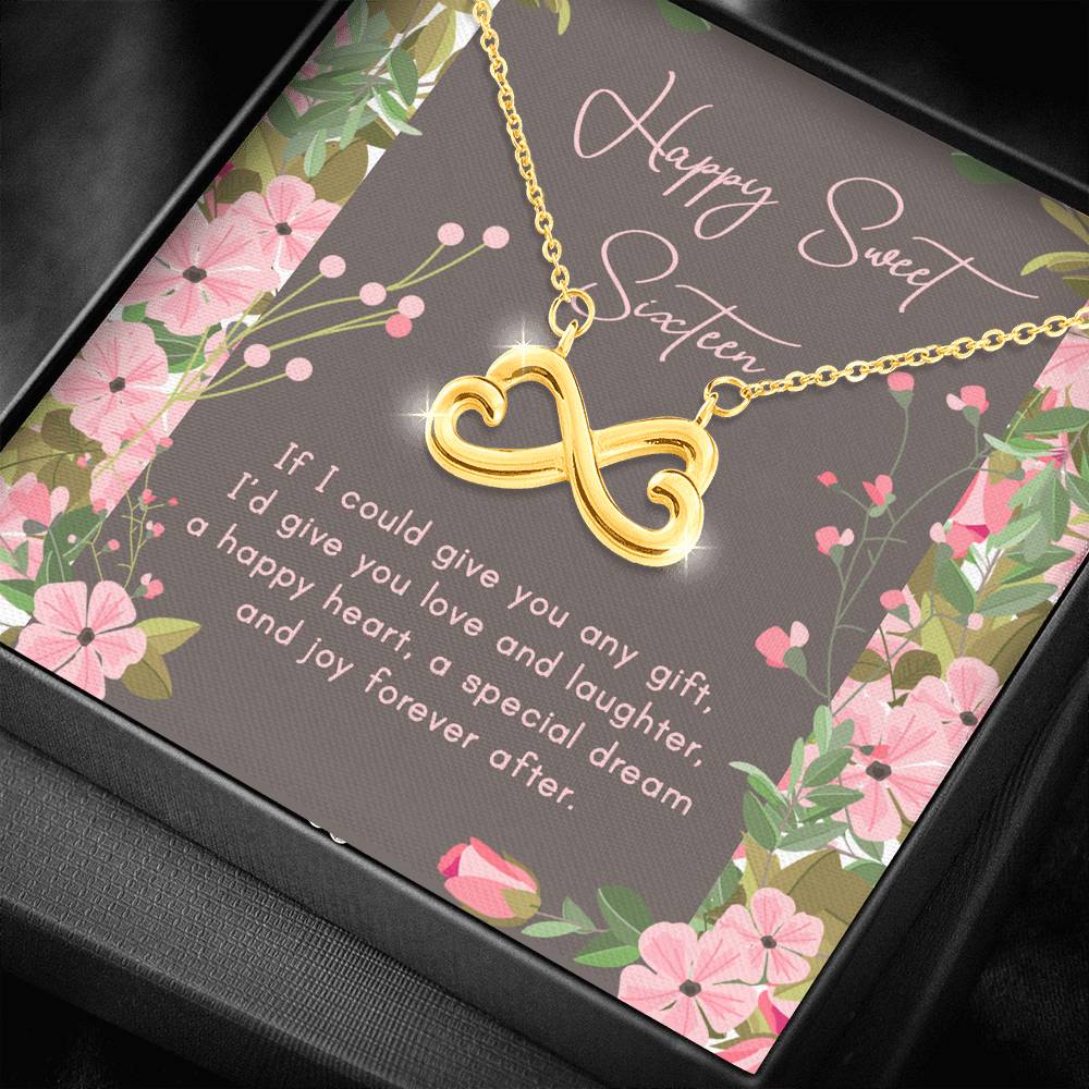 Joy Forever After - Sweet 16 Gifts Infinity Necklace