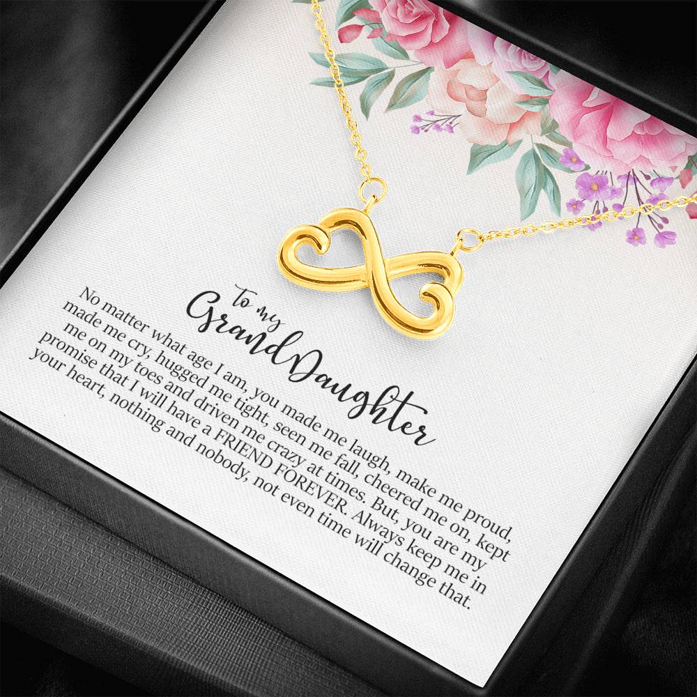 Friend Forever - Gift For Granddaughter Infinity Necklace