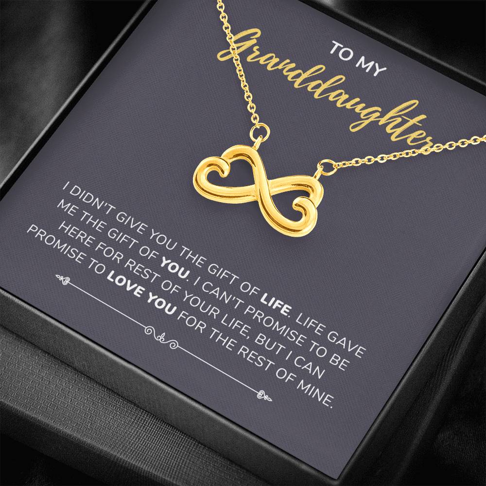 Gift Of Life - Gift For Granddaughter Infinity Necklace