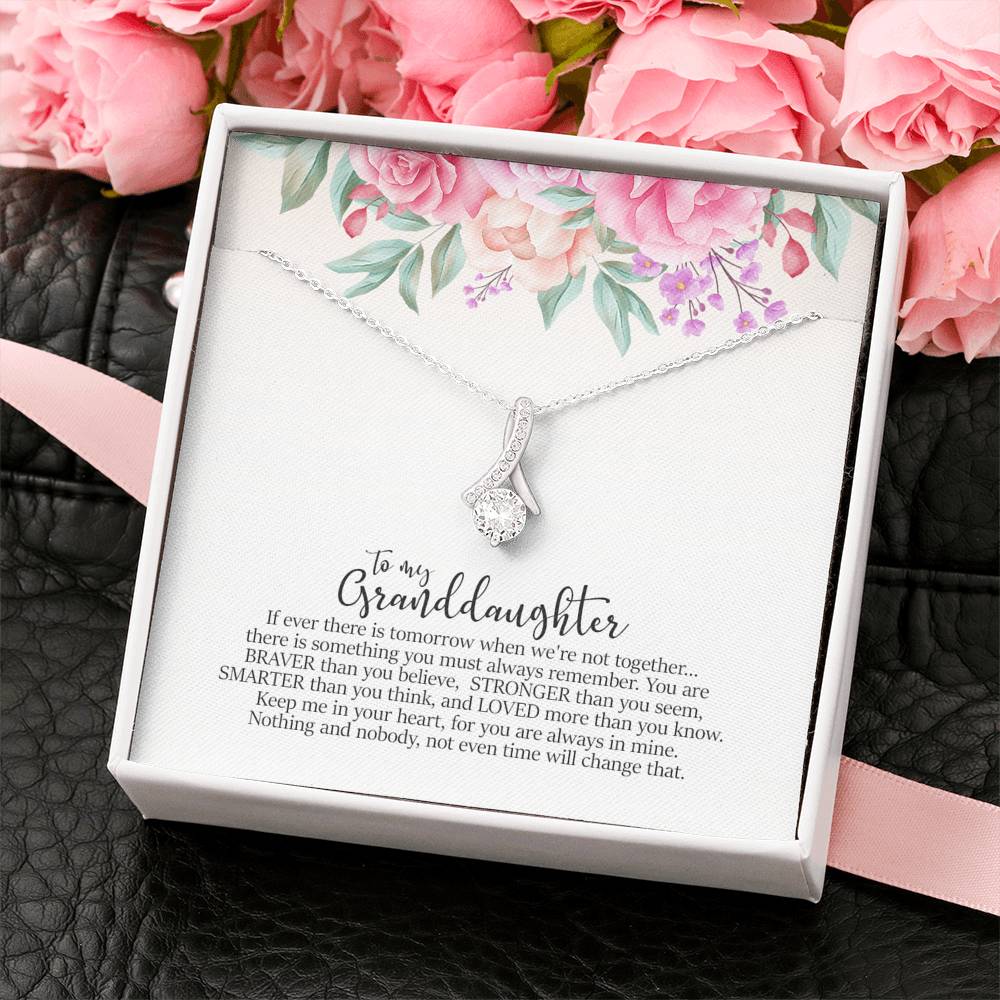 Not Even Time Will Change That - Gift For Granddaughter Alluring Necklace