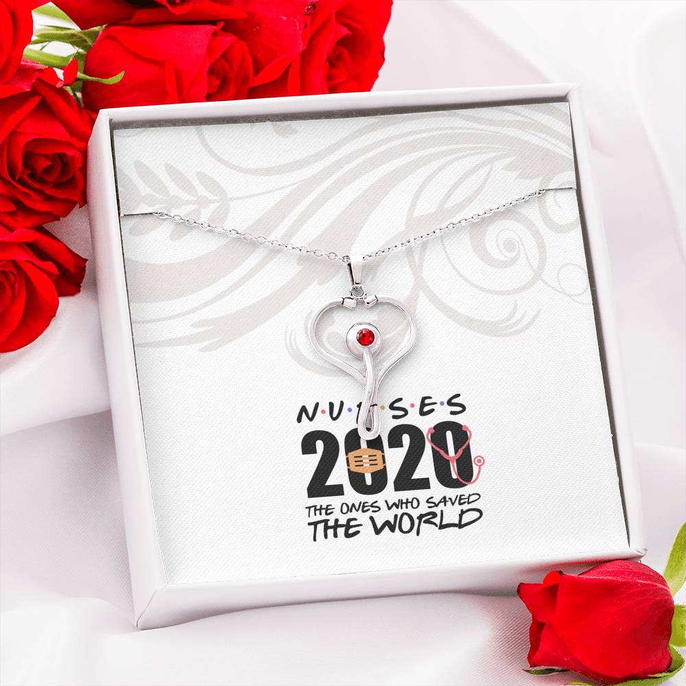 Nurses 2020 - Gifts For Nurse Stethoscope Necklace