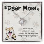Shiba Inu Mom "Belly Rubs Poo Poo"