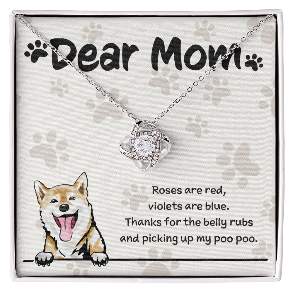 Shiba Inu Mom "Belly Rubs Poo Poo"
