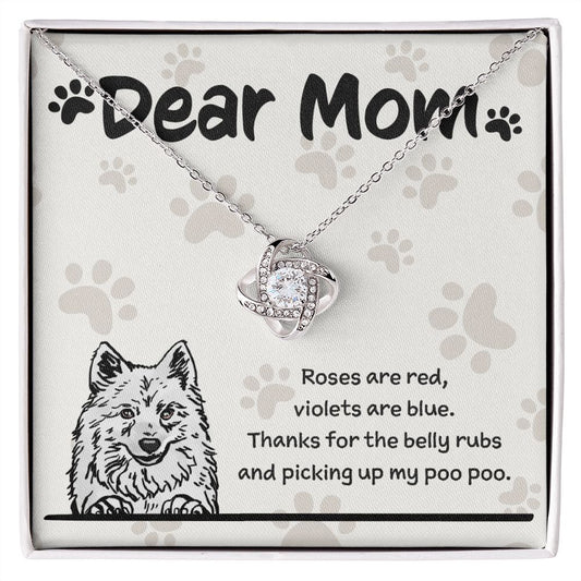 Pomeranian Mom "Belly Rubs Poo Poo"
