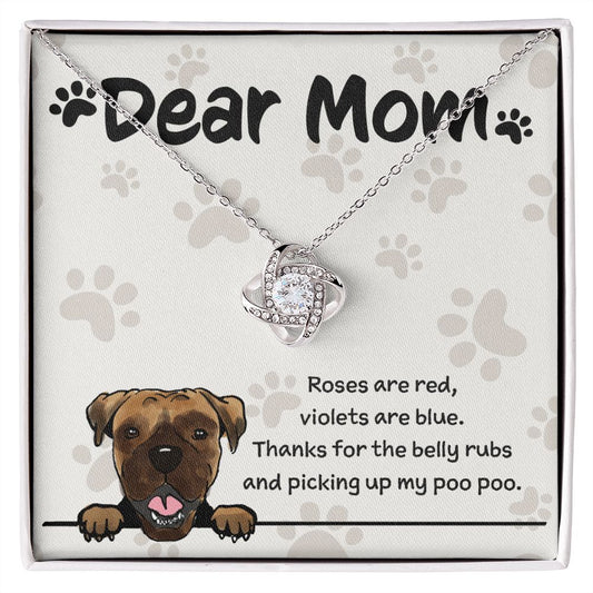 Boxer Mom "Belly Rubs Poo Poo"