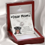 Rottweiler Mom "Belly Rubs Poo Poo"