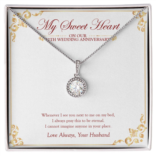 I Cannot Imagine Anyone eternal hope necklace front