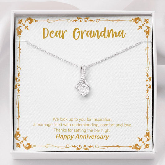 Marriage Filled With Love alluring beauty necklace front
