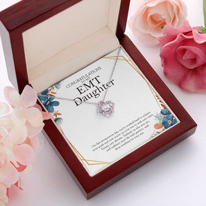 Keep Reaching For Your Star love knot pendant luxury led box red flowers