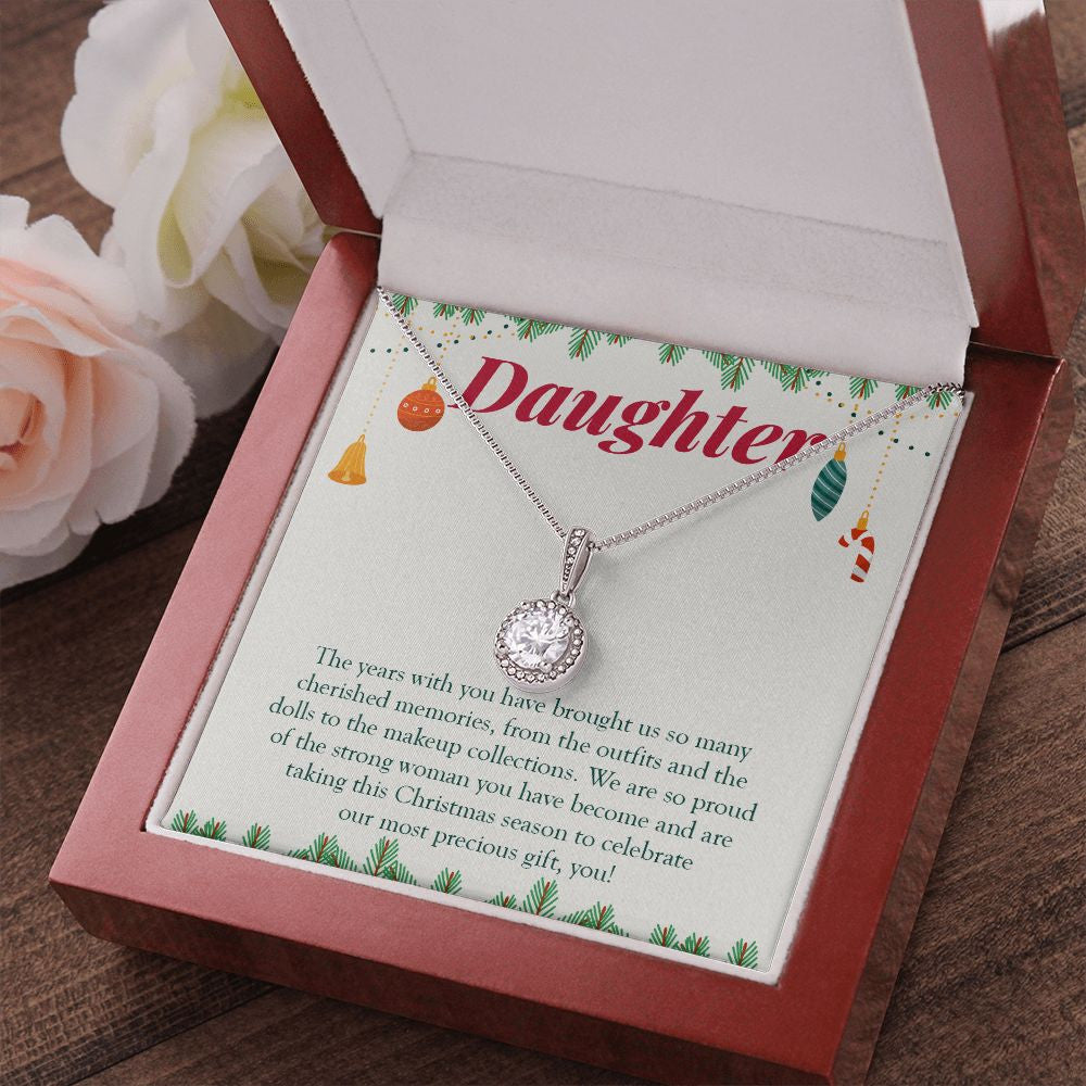 Precious Gift eternal hope pendant luxury led box red flowers