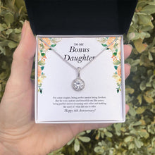 Load image into Gallery viewer, Beautiful Like Yours eternal hope necklace in hand
