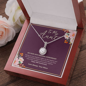 Happiest And Most Grateful eternal hope pendant luxury led box red flowers