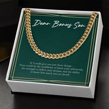 Load image into Gallery viewer, Follow Your Dreams cuban link chain gold standard box
