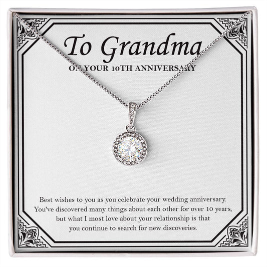 New Discoveries Each Years eternal hope necklace front