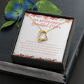 One of the Sweetest Women forever love gold necklace front