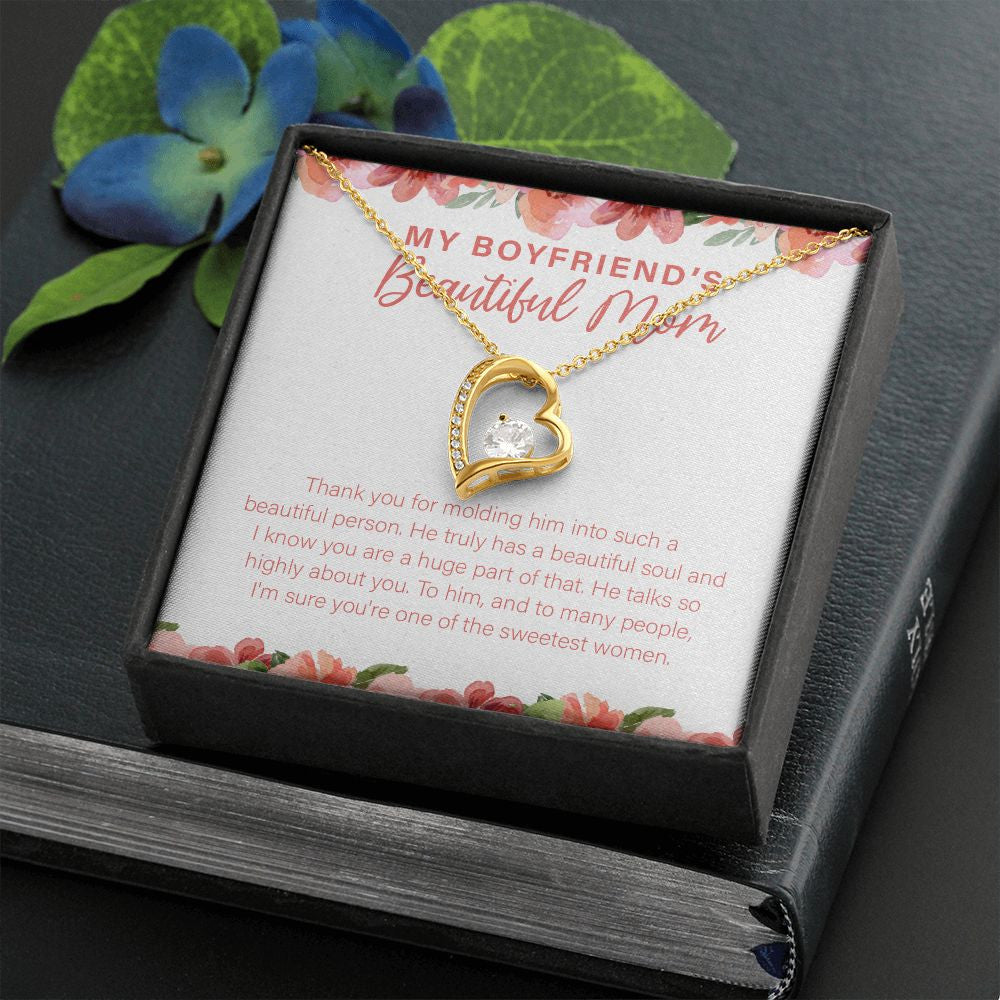 One of the Sweetest Women forever love gold necklace front