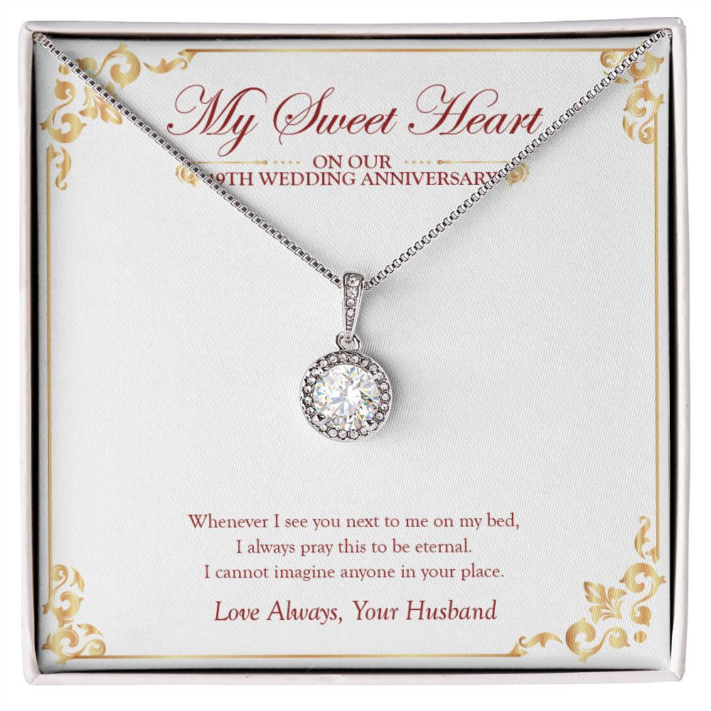 Sweet Heart eternal hope necklace front