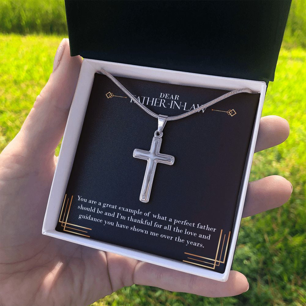 The Love And Guidance stainless steel cross standard box on hand