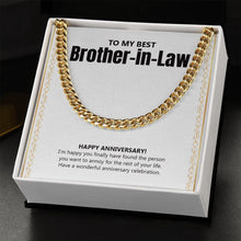 Load image into Gallery viewer, Person To Annoy For Life cuban link chain gold standard box
