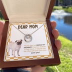 Being my Mommy horseshoe pendant luxury hold hand