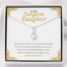 Load image into Gallery viewer, Believe In Yourself alluring beauty necklace front
