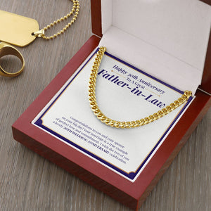 Example Of Perfect Love cuban link chain gold luxury led box