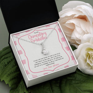 Remember All The Fun alluring beauty pendant white flower