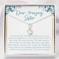 You Are My Tribe alluring beauty necklace front