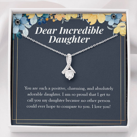 Absolutely Adorable Person alluring beauty necklace front