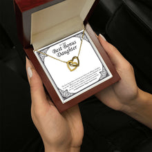 Load image into Gallery viewer, Adding You In My Life interlocking heart pendant luxury hold hand
