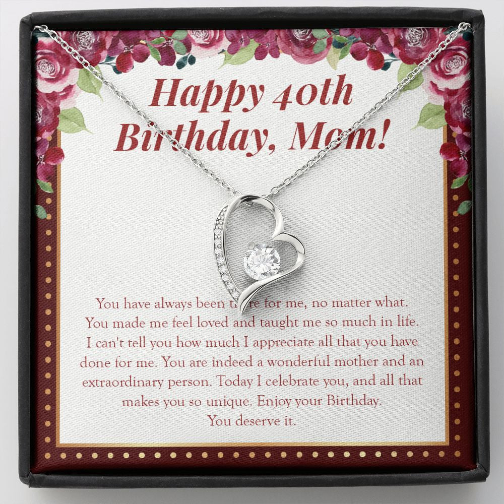 Feel Loved And Taught forever love silver necklace front